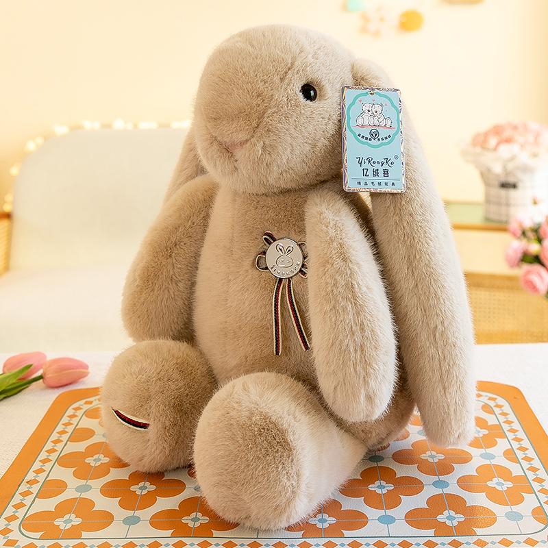 Cute Rabbit Plush Toy Long Eard Stuffed Animal Doll Girl Gift Sleeping Toy Rabbit Children's Toy Plush Rabbit Doll