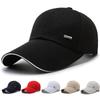 Spring Men's Baseball Cap Fishing Shade Cap Canvas Extended Brim Men's and Women's Versatile Hat