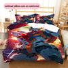 Mobile Suit Gundam Anime Poster Bedding Set Duvet Cover Pillowcase No Filler, Soft Home Bedroom Decor, Perfect Gift for Fans.chl