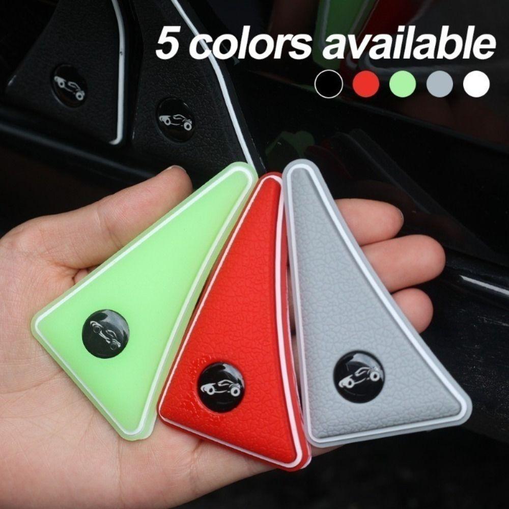 2 шт. Самоклеящиеся противоударные чехлы, устойчивые к царапинам, защитный чехол для двери нового автомобильного уголка