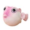26/33/43cm Fashion Accompany Sofa Ornament Cozy Touch Cartoon Animal Pillow Puffer Fish Plush Toy for Girl Children