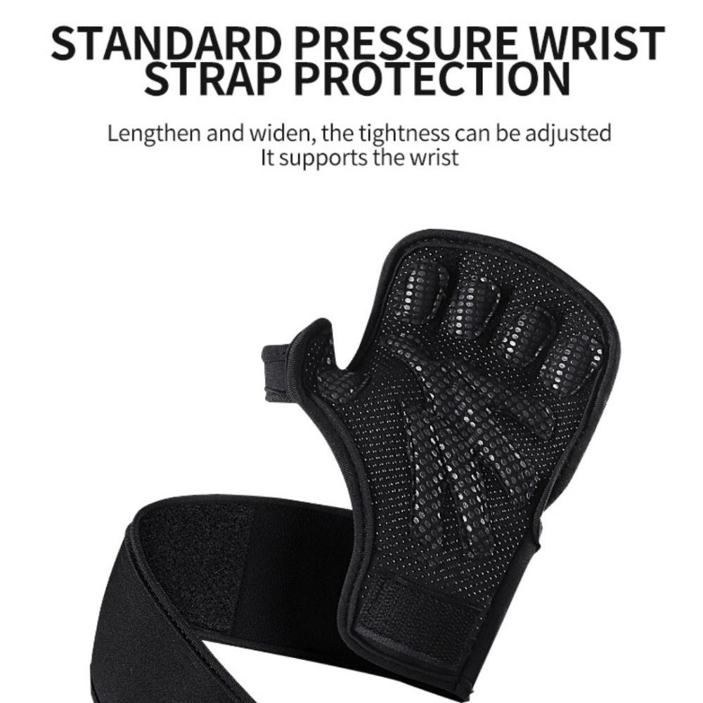 1 пара напальчников, защита ладони, перчатки, нескользящие, для тяжелой атлетики, защита рук, накладки, женские