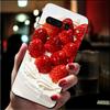 For Google Pixel 10 9 Pro XL Silicone Phone Soft Case For Google Pixel 9A 8A 7A 6A 5 Cover Shell Strawberry Cat Cartoon