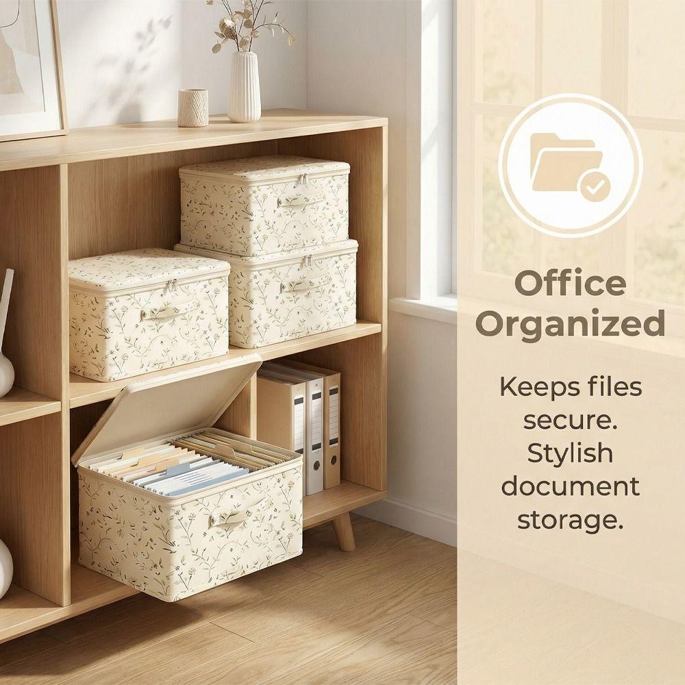 Space Saving Clothes Quilt Storage Box Washable Laundry Basket Toy Storage Box for Home