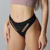 Women's Sexy Thong Cat's Eye Seamless T Pants Traceless Women's Sexy Low Waist Panties