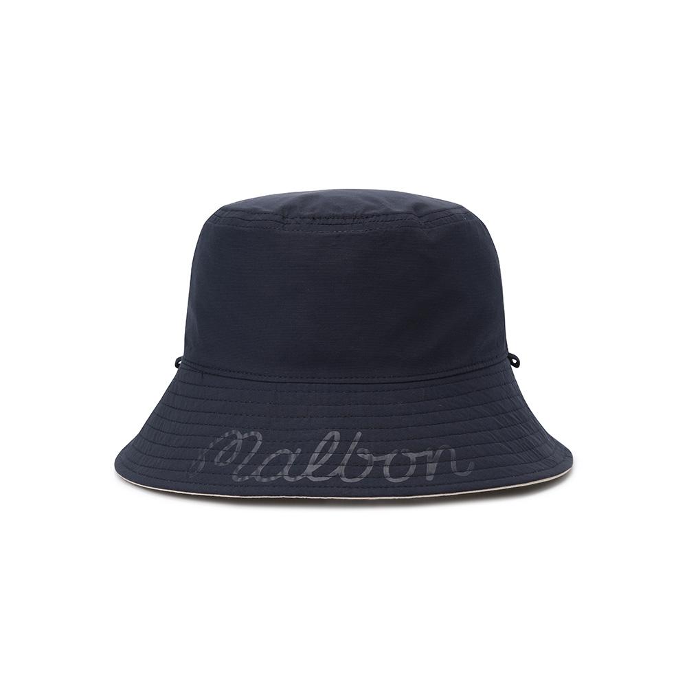 MALBON GOLF Мальбон Реверсивная панама Бежевая
