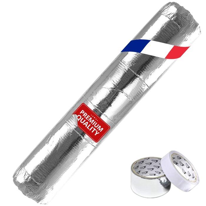 Kit isolation porte de garage - Fabriqué en France - 3 couches - 5,70 m² - 7,60 x 0,75 m - 180 g/m²