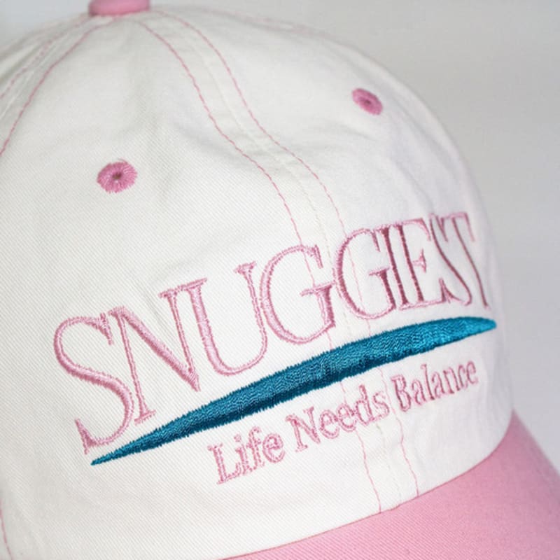 SNUGGIEST Washed Ball Cap[Icy Pink]