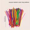 100 шт. волшебные воздушные шары, воздушные шары в полоску для дня рождения, свадебные украшения, длинный воздушный шар в форме ленты, детский декор в мультяшной форме