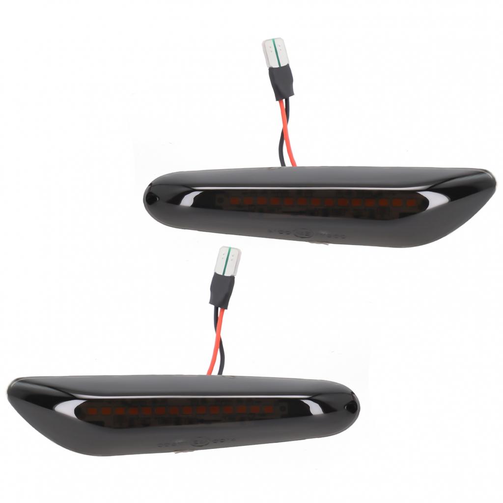 E60-61 E82 E88 E90-93 Боковые светодиодные последовательные габаритные огни желтые