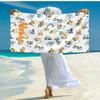 Custom Name Ultra-Soft Beach Towel with excavator Theme,Ideal for Pool - Camping, Diving - Perfect Travel Essential, Vibrant Beach Towel.