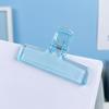 2Pcs Clear Acrylic Binder Clips with Strong Grip Colorful Paper Clips for Office School Home Reusable Binder Clips for Organizing