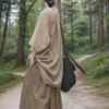 Johnature Женские винтажные футболки с рукавами летучая мышь, полосатые летние футболки с круглым вырезом, свободные, мягкие