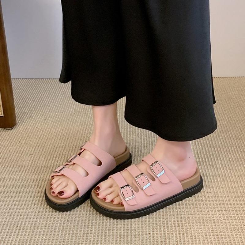 Модные классические шлепанцы Birken с ремешком-пряжкой, женские, с мягкой пробковой стелькой, сандалии-вьетнамки, женский брендовый дизайн, комфортные, пляжные шлепанцы