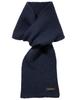 TAVARAT Tuck Knit Made In Cold Weather 88 X 17cm Men's 3-Second Scarf, Japan, 80% Wool, 20% Nylon, Protection, (Navy)