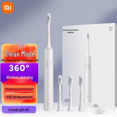 Электрическая зубная щетка Xiaomi Mijia T302, китайская вилка (адаптер в комплекте)
