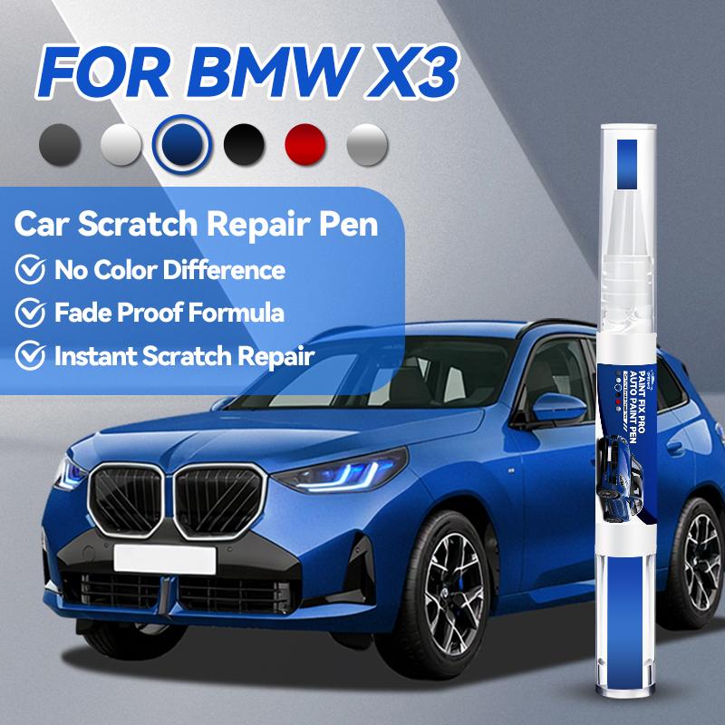 OPRTAMG Brand For BMW X3 NA Paint Repair Pen Touch Up Scratch Remover DIY Auto Accessories Black White Yellow Green Pink Blue