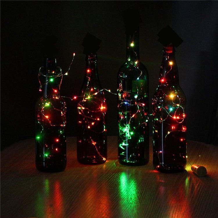Светильник для вечеринки в виде бутылки вина, 15 светодиодов