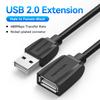 Vention USB 3.0 Extension Cable USB 2.0 Cable USB Male to Female Data Cord for Smart TV PS4 Xbox One PC USB 3.0 Extension Cable