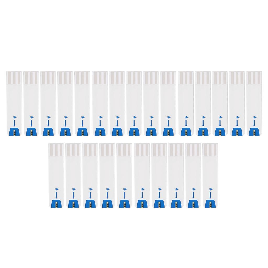 25pcs Blood Glucose Test Strips Home Use Accurate Diabetic Test Strips for Blood Sugar Monitor Self