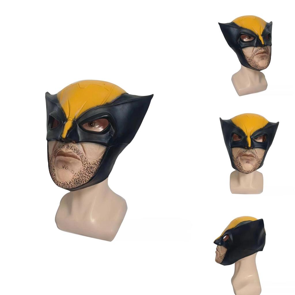 Маска Росомахи Marvel и маска Дэдпула для костюмированных вечеринок на Хэллоуин