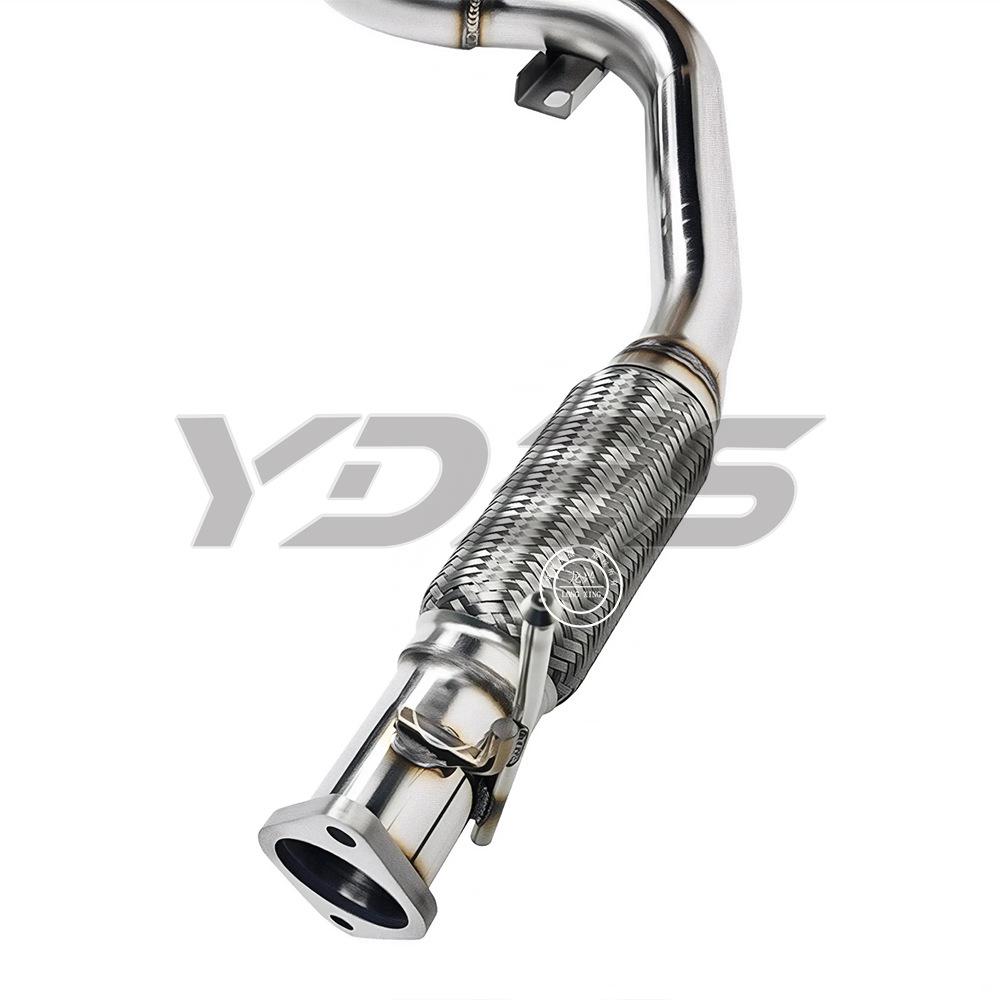 Stainless Steel Exhaust Pipes for 2019-2022 Ranger & Raptor Mid-Sections