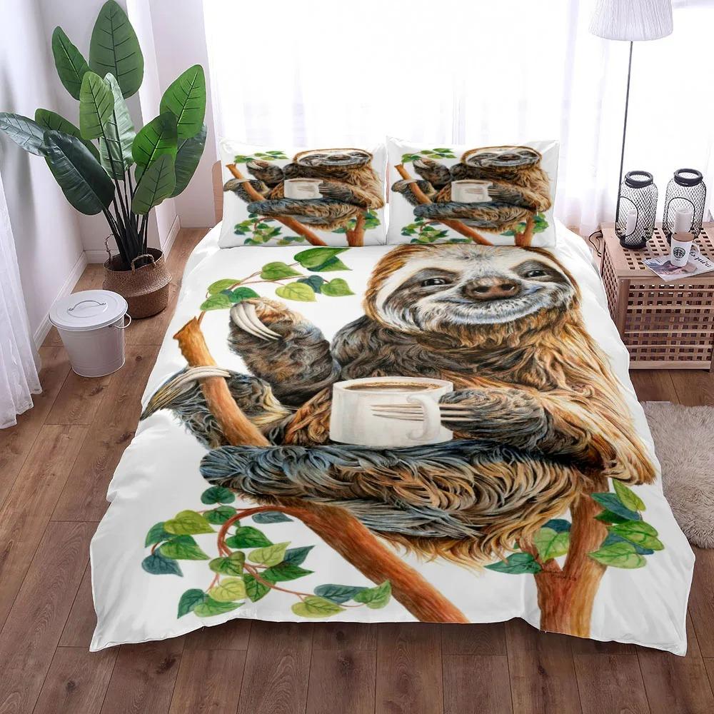 3D Ghost Wolf Night Duvet Cover Set King Queen Double Full Twin Single Size Bed SetВысококачественный пододеяльник Customization