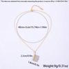 Нержавеющая сталь ожерелье девушки любят letter necklace может открыть book pendant новый personality temperament necklace chain on collarbone