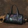 Genuine Leather Retro Women Handbag Handmade Embossed Fashion Versatile Shoulder & Crossbody Bags