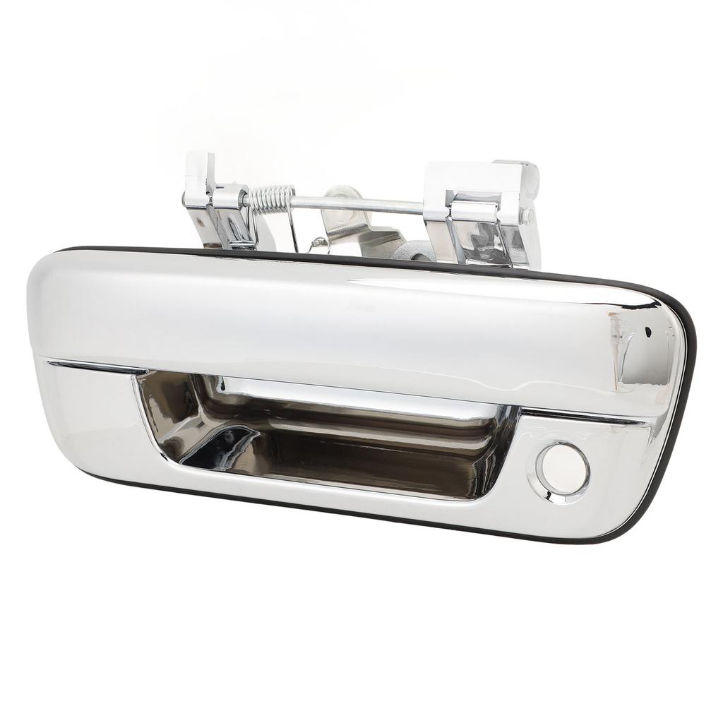 Rear Tail Gate Handle Solid Construction Tailgate Latch Handle Replacement for Isuzu D‑MAX 2002 To 2011 Chrome