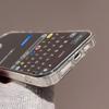 Ins стиль индивидуальность применяется к чехлу для мобильного телефона iPhone17promax 13 нишевый 14/15 Apple 16 полностью закрывающееся зеркало для макияжа