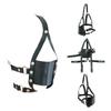Head Harness Ball Gag Black Red  Kink Fetish Restraints Gags
