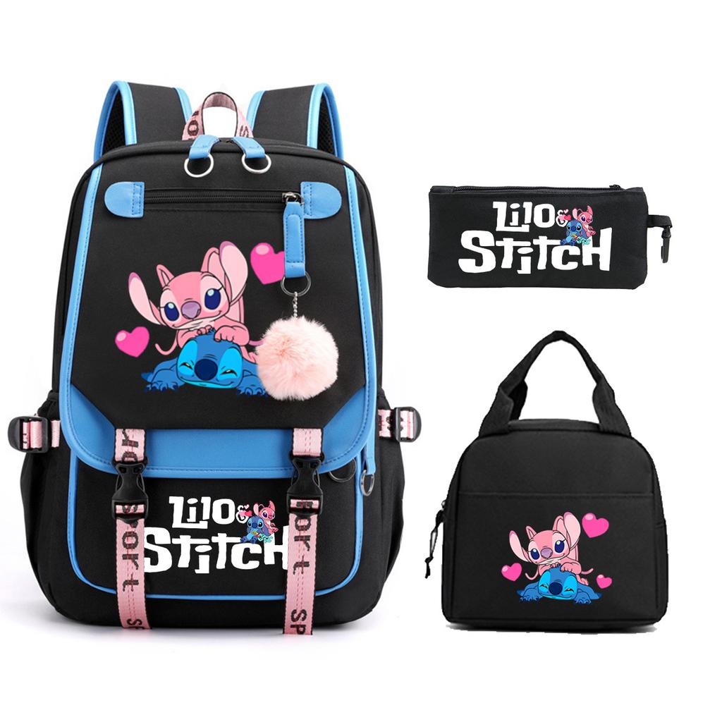 Cute Cartoon Peripheral Printing Children'S Schoolbag Student Leisure Backpack Set