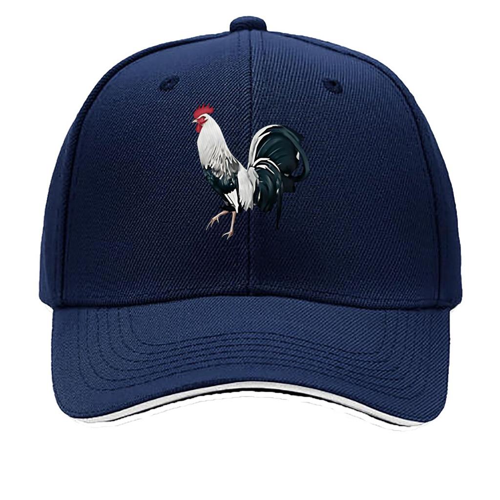 American Retro Breathable Baseball Cap Adjustable Sweat Absorbing Cap Classic Printed Street Fashi Sandwich Baseball Cap