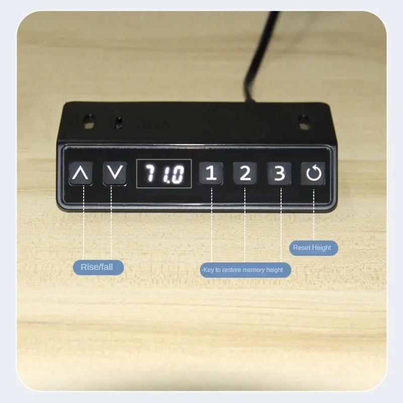 Electric Standing Desk Adjustable Height Desk Memory Preset Sit Stand Intelligent Home Office Desk Computer Ergonomic Desk