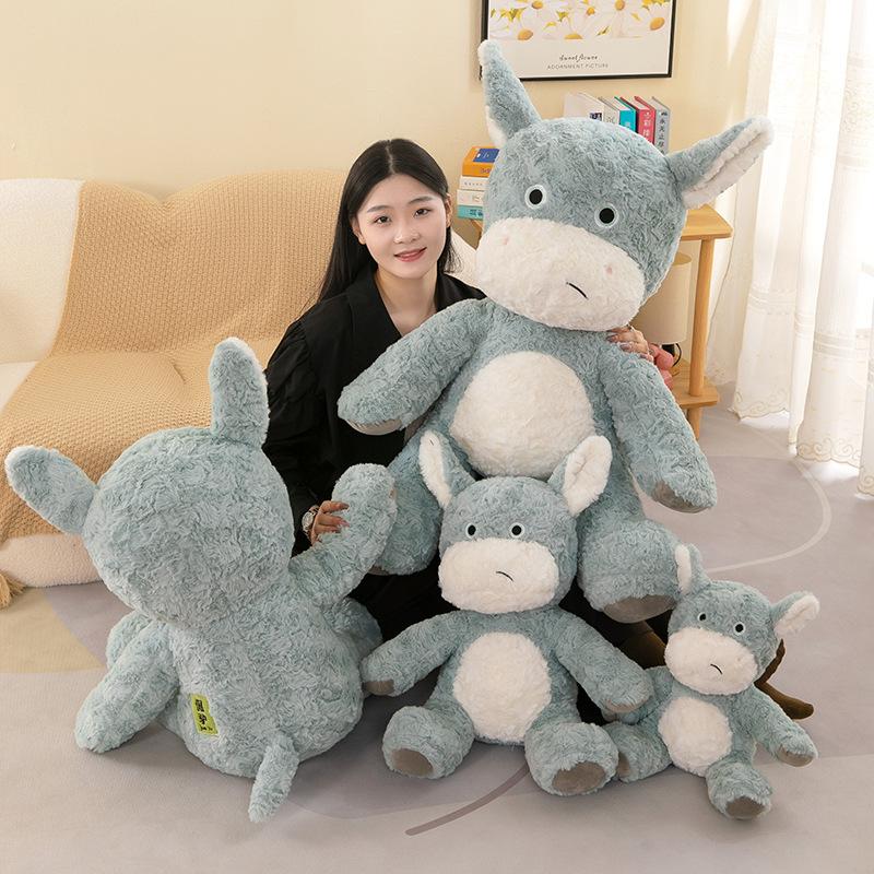 New stubborn donkey doll plush toy small donkey doll boys and girls birthday gift rag doll