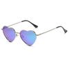 Retro Heart Shaped Sunglasses Fashion Sun Glasses Ultralight Clear Colorful Eyewear For Women Uv400