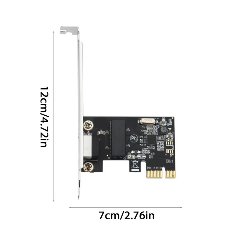 Сетевая карта Gigabit Ethernet LAN RTL8111E RJ45 PCIE 10/100/1000 Мбит/с Адаптер Сетевой адаптер Ethernet для настольного компьютера