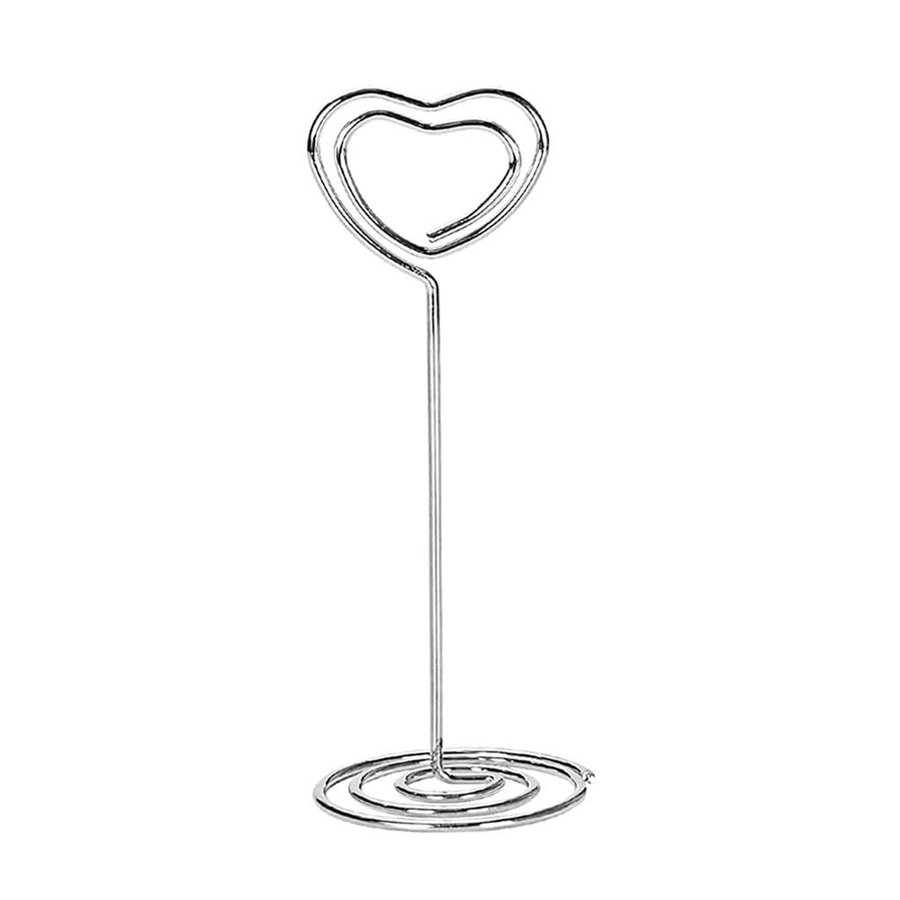 Украшения Зажим для бумаги Свадебные принадлежности Карточка для рассадки Фотографии Зажимы Зажимы Подставка Держатель для номеров столов