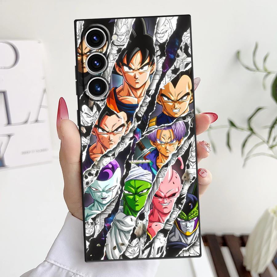 D-ragonS B-allS Мультяшный Чехол для Телефона для Samsung Galaxy S25 S21 S9 Note 20 9 10 S20 S24 Plus S23 FE S25Edge S22