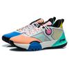 Li Ning Wade Series All Day 6 Easter Edition Кроссовки для баскетбола с низким верхом Мужские кроссовки Белый Оранжевый Синий ABPR019-2