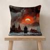 Fantasy Bloodborne Video Game Pillowcase Toon Gift Cushion Cover Bedroom Home Sofa Chair Seat Decor Pillow Case