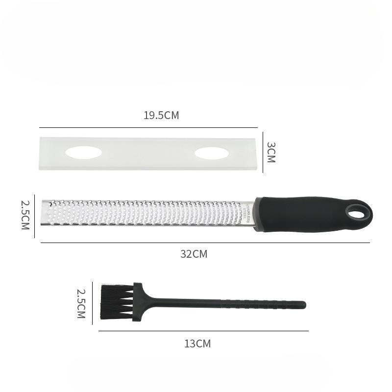 Manual Cheese Grater, 304 Stainless Steel Multifunctional Chocolate Cheese Grater, Lemon Ginger Grater