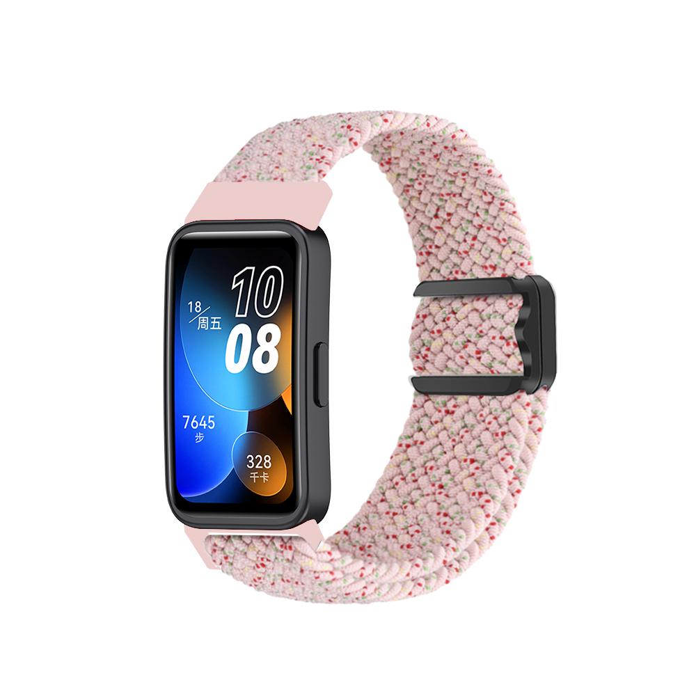 Magnetic Braided Loop for Huawei Band 9 8 Strap Accessories Adjustable Wristband Elastic Nylon Bracelet Correa Huawei Band9 band