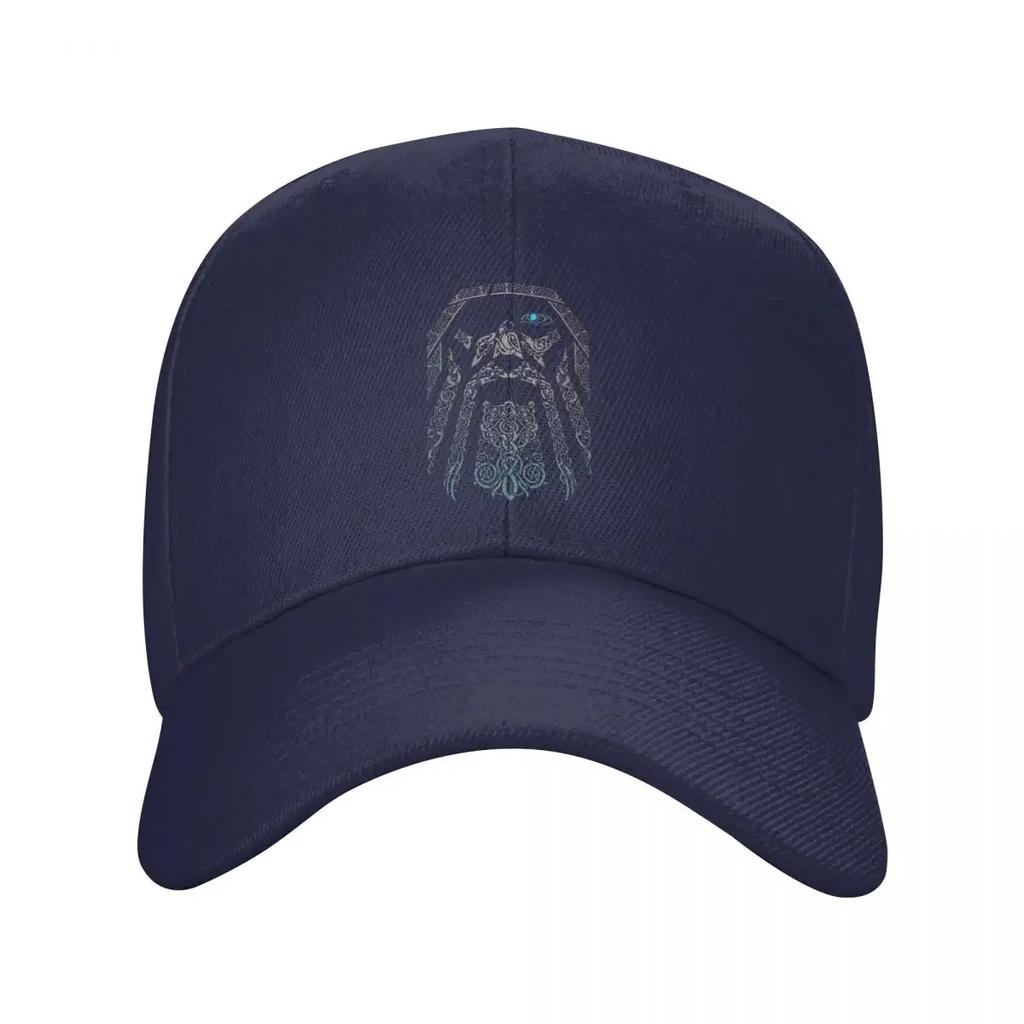 Custom Punk Unisex Blue Eye Oden God Baseball Cap Adult Adjustable Dad Hat for Unisex Women Outdoor Snapback Caps