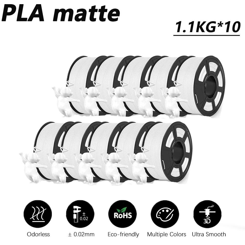 JAYO 3D Printer PLA/PLA Meta/PETG/PLA PLUS/PLA Matte Filament 1.75mm 9/10 Rolls 3D Printing Materials for 3D Printer&3D Pen