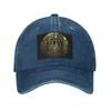 Герб Звездного крейсера Галактика (металл) Бейсболки Snapback Джинсовая Ткань Кепки Регулируемая Кепка Спортивная Бейсболка Ковбойская Шляпа