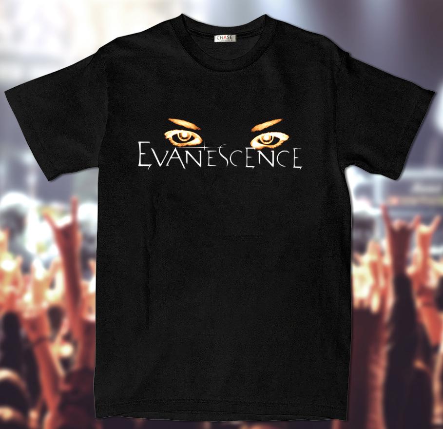 Мужская футболка LE 2024 Evanescence Bring Me To Life Taking Over Me My Immortal Going Under Унисекс, графические футболки