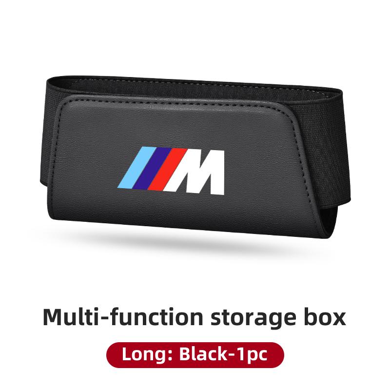 BBYX8 New 2025 Car Phone Organizer Key Storage Bag Sunglasses Stowing Tidying For BMW M Performance 1 2 3 4 5 7 Series X1 X2 X3 X4 X5