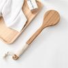 Long Handle Back Scrubber Soft Hair Swine Bristle Bath Brush Durable Bamboo Bath Brush  Home